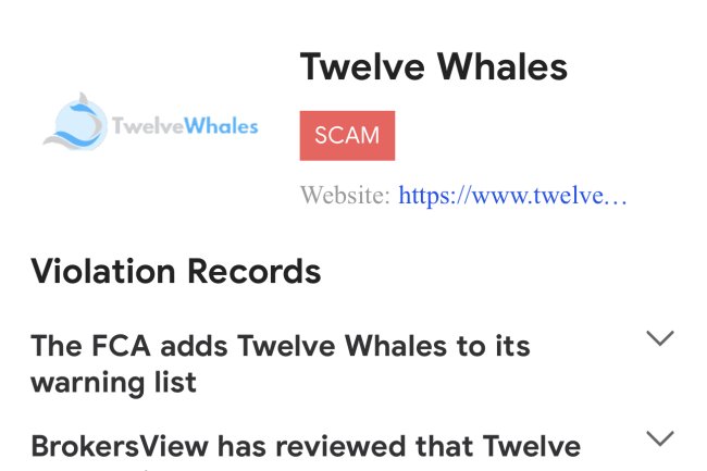 How can i get my money back from Twelve whales