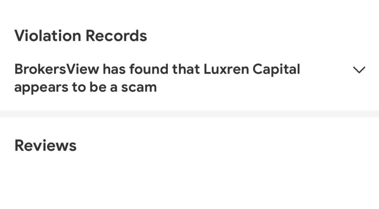 How Can I Recover My Money From Luxren Capital