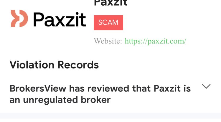 How Can I Recover My Money From Paxzit